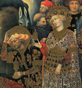 The Adoration of the Magi (detail) 1422 - Gentile Da Fabriano