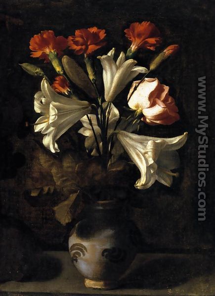 Vase of Flowers 1635-36 - Juan Fernandez