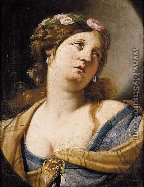 Study of a Woman 1650-52 - Luca Da Reggio (Ferrari)
