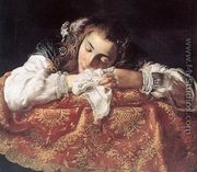 Sleeping Girl c. 1615 - Domenico Fetti