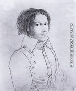 Portrait of Heinrich Karl Hofmann 1816 - Carl Philipp Fohr
