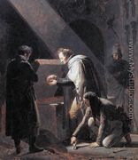 Vivant Denon Replacing El Cid's Remains in their Tombs c. 1811 - Alexandre Evariste Fragonard