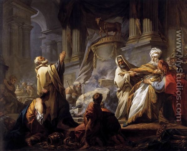 Jeroboam Offering Sacrifice for the Idol 1752 - Jean-Honore Fragonard