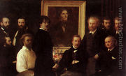 Homage to Delacroix 1864 - Ignace Henri Jean Fantin-Latour
