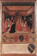 Pope Pius II Names Cardinal His Nephew 1460 - Francesco Di Giorgio Martini