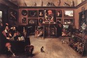An Antique Dealer's Gallery 1615-20 - Frans the younger Francken