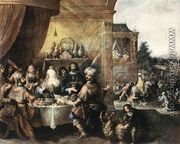 Feast of Esther - Frans the younger Francken