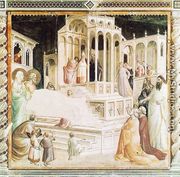 Presentation of Mary in the Temple 1327-30 - Agnolo Gaddi
