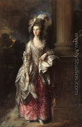 The Honorable Mrs. Graham 1775-77 - Thomas Gainsborough