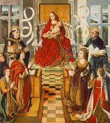 Madonna of the Catholic Kings 1490-95 - Fernando Gallego