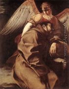 St Francis Supported by an Angel c. 1603 - Orazio Gentileschi