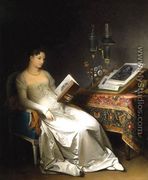 Lady Reading in an Interior 1795-1800 - Marguerite Gerard