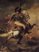An Officer of the Chasseurs Commanding a Charge 1812 - Theodore Gericault