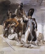 Wounded Soldiers Retrating from Russia c. 1814 - Theodore Gericault