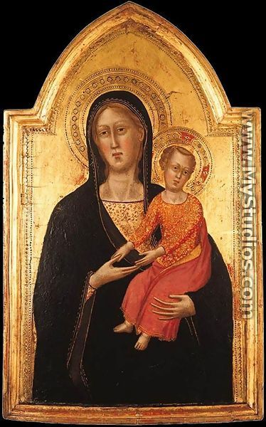 Madonna and Child 1365-70 - Don Silvestro Dei Gherarducci