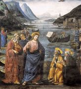 Calling of the Apostles (detail 4) 1481 - Domenico Ghirlandaio