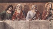 Last Supper (detail 3) 1480 - Domenico Ghirlandaio