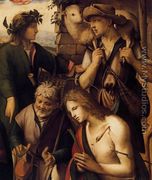 Adoration of the Shepherds (detail 2) 1510 - Ridolfo Ghirlandaio