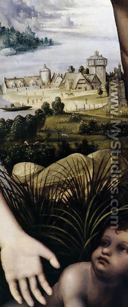 Leda and her Children (detail) c. 1520 - Giampietrino