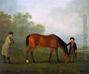 Furiband with his Owner Sir Harry Harpur and a Groom  1774 - Sawrey Gilpin