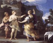 Venus Punishing Psyche with a Task 1692-1702 - Luca Giordano