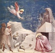 No. 5 Scenes from the Life of Joachim- 5. Joachim's Dream 1304-06 - Giotto Di Bondone
