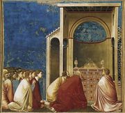 No. 10 Scenes from the Life of the Virgin- 4.The Suitors Praying 1304-06 - Giotto Di Bondone