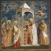 No. 19 Scenes from the Life of Christ- 3. Presentation of Christ at the Temple 1304 - Giotto Di Bondone