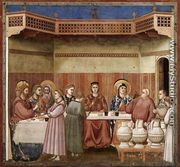 No. 24 Scenes from the Life of Christ- 8. Marriage at Cana 1304-06 - Giotto Di Bondone