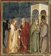 No. 28 Scenes from the Life of Christ- 12. Judas' Betrayal 1304-06 - Giotto Di Bondone