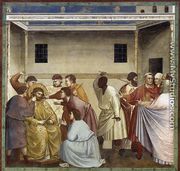 No. 33 Scenes from the Life of Christ- 17. Flagellation 1304-06 - Giotto Di Bondone