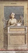 No. 40 The Seven Virtues- Prudence 1306 - Giotto Di Bondone