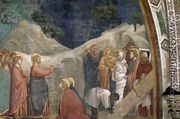 Scenes from the Life of Mary Magdalene- Raising of Lazarus 1320s - Giotto Di Bondone