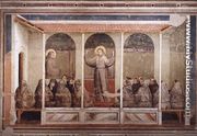 Scenes from the Life of Saint Francis- 3. Apparition at Arles 1325 - Giotto Di Bondone