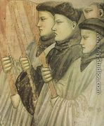 Scenes from the Life of Saint Francis- 4. Death and Ascension of St Francis (detail 3) 1325 - Giotto Di Bondone