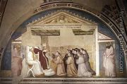 Scenes from the Life of Saint Francis- 5. Confirmation of the Rule 1325 - Giotto Di Bondone