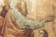 Scenes from the Life of St John the Evangelist- 2. Raising of Drusiana (detail 1) 1320 - Giotto Di Bondone
