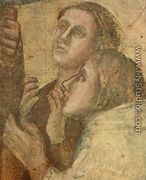 Scenes from the Life of St John the Evangelist- 2. Raising of Drusiana (detail 2) 1320 - Giotto Di Bondone
