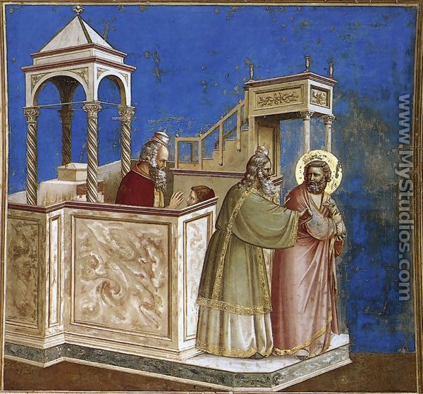 No. 1 Scenes from the Life of Joachim- 1. Rejection of Joachim
