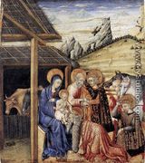 The Adoration of the Magi c. 1462 - Giovanni di Paolo