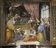 The Birth of the Virgin 1518 - Girolamo Del Pacchia