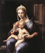 Madonna and Child 1522-23 - Giulio Romano (Orbetto)