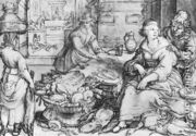 The Rich Kitchen 1603 - Hendrick Goltzius
