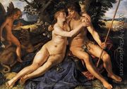 Venus and Adonis 1614 - Hendrick Goltzius