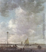 Marine Landscape with Fishermen - Jan van Goyen