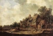 Peasant Huts with a Sweep Well 1633 - Jan van Goyen