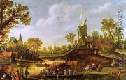 River Landscape 1625 - Jan van Goyen