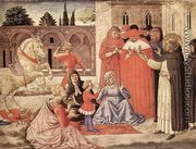 St Dominic Reuscitates Napoleone Orsini 1461 - Benozzo di Lese di Sandro Gozzoli