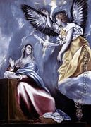 Annunciation 1595-1600 - El Greco (Domenikos Theotokopoulos)