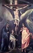 Christ on the Cross with the Two Maries and St John c. 1588 - El Greco (Domenikos Theotokopoulos)
